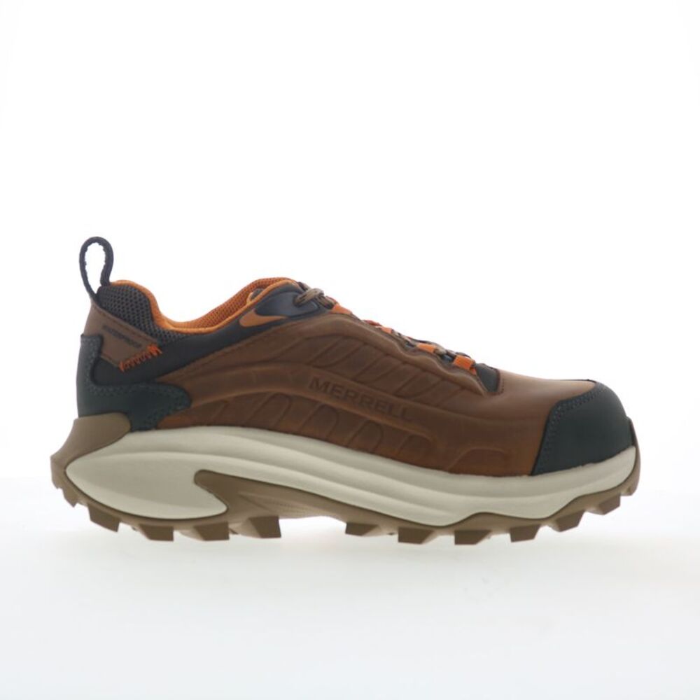 Merrell Mens Moab Speed 2 LX Brown Shoes (NWT)